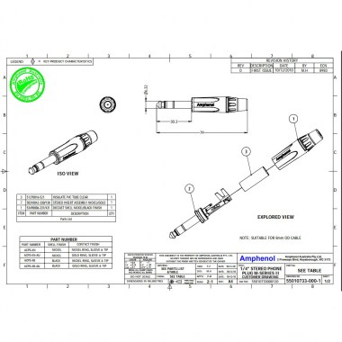 Amphenol ACPS-KN Разъемы